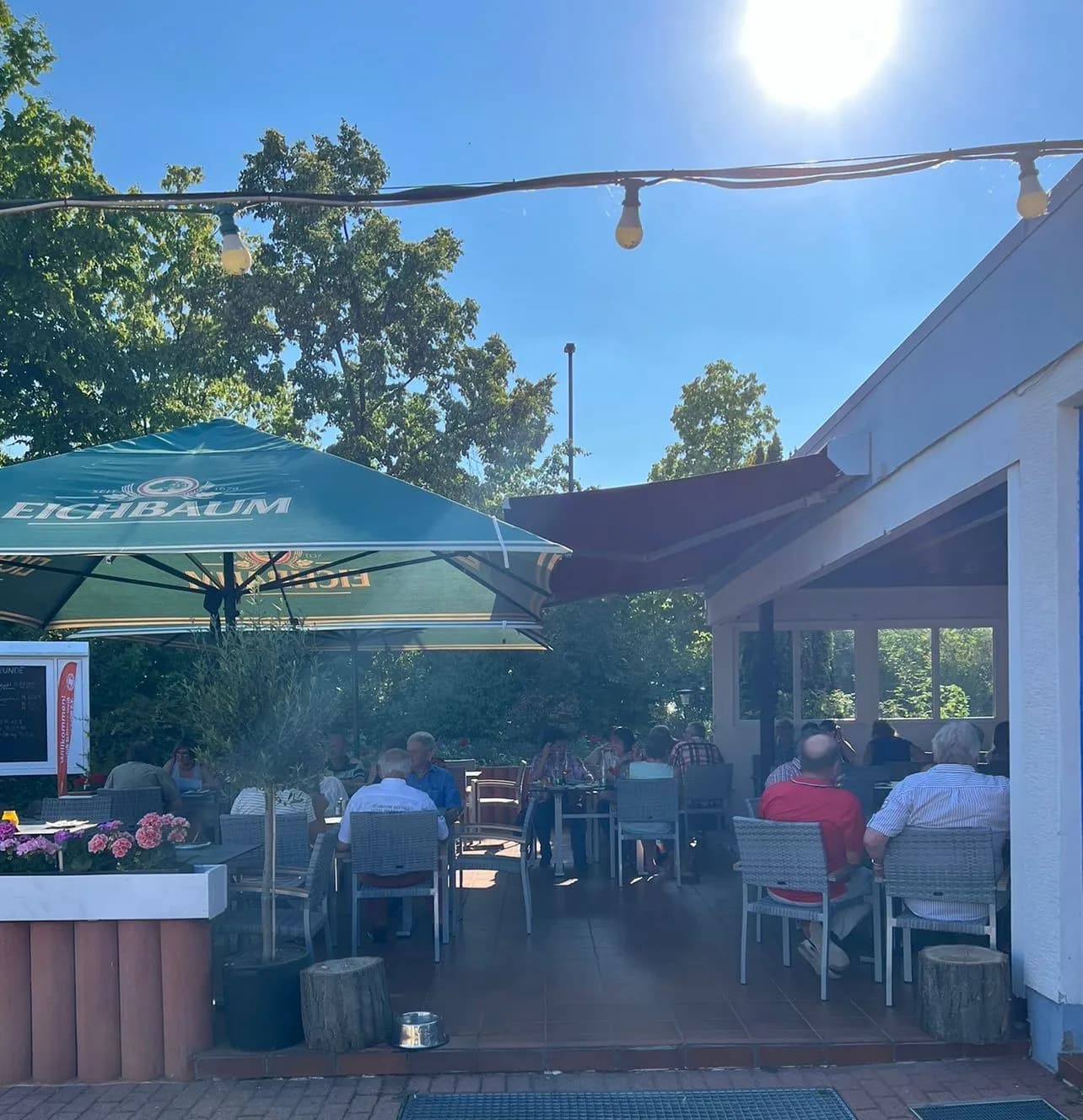 Unsere Terrasse