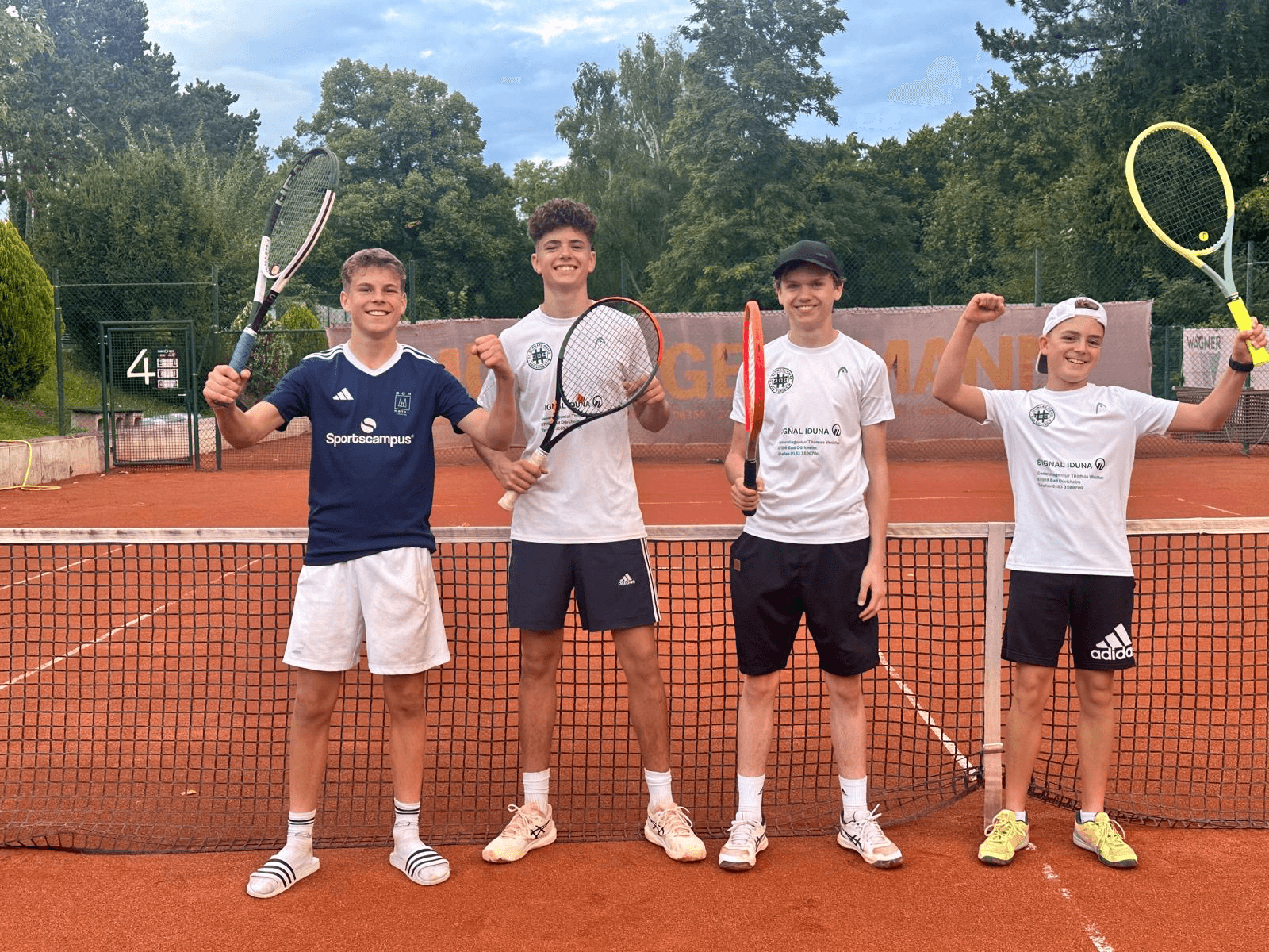 Unsere Jungen U15 I (4er)